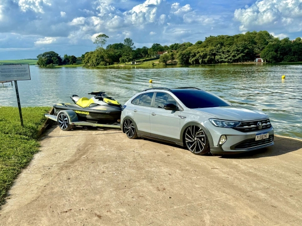 KIT DOS SONHOS! Nivus tsi + JetSki 230 + Carretinha nas roda 20